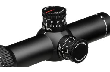 Image of Vortex Viper PST 1-4x24 Rifle Scope, 30mm Tube, Second Focal Plane, TMCQ MOA Reticle, Hard Anodized, Black, PST-14ST-A