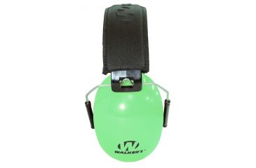 Image of Walkers Dual Colored Passive Ear Muffs, 27 dB NRR, Hi-Viz Green, GWP-DCPM-HVG