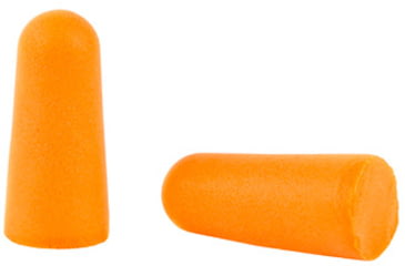 Image of Walkers Foam Ear Plugs, 32 dB NRR, Orange, 50 Pair, GWP-FP50-BAG