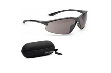 Image of Walkers IKON Tanker Glasses, Black Frame, Smoke Gray Lenses, GWP-IKNOF1-SMK
