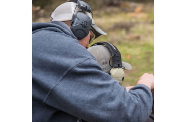 Image of Walkers XCEL 500BT Digital Electronic Bluetooth Ear Muffs, 26 dB NRR, Gray, GWP-XSEM-BT