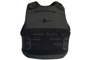 Image of WarBird Ghost Hawk Concealable Armor System with Hoss Level IIIA Ballistics, Black, X-Large/Regular, BUSLH3AXRGHB