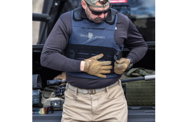 Image of WarBird Ghost Hawk Concealable Armor System with Hoss Level IIIA Ballistics, Navy, Medium/Regular, BUSLH3AMRGHN