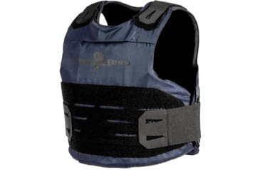 Image of WarBird Ghost Hawk Concealable Armor System with Hoss Level IIIA Ballistics, Navy, Medium/Regular, BUSLH3AMRGHN