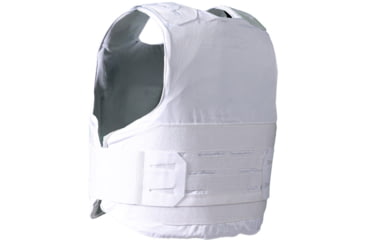 Image of WarBird Ghost Hawk Concealable Armor System with Hoss Level IIIA Ballistics, White, X-Large/Regular, BUSLH3AXRGHW