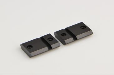 Image of Warne 2 Pc Steel Mounting Base, Tikka Flat Tops - Matte, M932932M