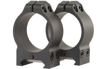 Image of Warne Maxima Steel Rings, 30mm, Weaver/Picatinny, PA, Low - Matte 213M