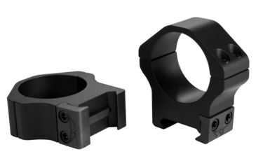 Image of Warne 30mm, PA, Medium Matte Rings, Black, 514M