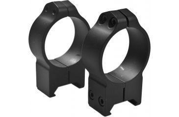Image of Warne Maxima Steel Rings, 34mm, Weaver/Picatinny, PA, High - Matte 222M