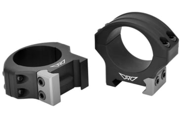 Image of USED, Warne Hyperlite Rings, Matte Black, 34 mm, Low, 8520M