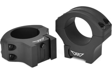 Image of Warne HyperLite Tikka Rifle Ring, Matte Black, 30mm Medium, Black, 8514TM