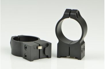 Image of Warne Maxima Steel Rings, 30mm, Ruger M77 &amp; Hawkeye Grooved Receiver, PA, High - Matte 15R7M
