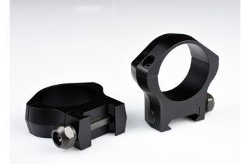 Image of Warne Mountain Tech 34mm, Medium Matte Scope Mount Rings, Matte, Medium 7221M