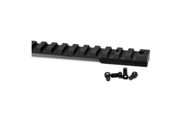 Image of Warne Ruger American Centerfire LA Vapor Picatinny Rail, 20MOA, Black, V485-20MOA