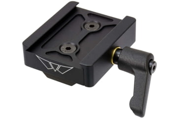 Image of Warne Swivel Stud Style Bipod ARCA Rail Adapter, Black, 7956M