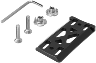 Image of Warrior Tripods Precision Arca Plate, Black, 3in, WT-3F