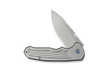 Image of We Knife Co Ltd Starlash Flipper Knife Gray Titanium Handle 3.97inch Stonewashed Bohler M390 Blade