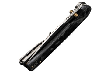 Image of We Knife Co Ltd Subjugator Folding Knife, 3.48in, Carbon Steel, Carbon Fiber Handle, Carbon Fiber, WE21014D1