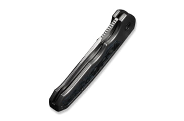 Image of We Knife Co Ltd Starlash Flipper Knife Polished Bead Blasted Titanium Handle With Arctic Storm Fatcarbon Fiber Inlay 3.97inch Hand Rubbed Satin Bohler M390 Blade