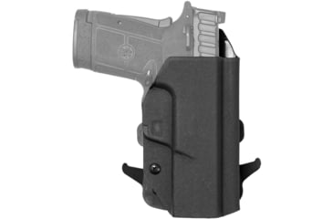 Image of We the People Holsters Kydex IWB Holster, S&amp;W M&amp;P Shield Plus 9/40/30SC, Optic Cut, Right Hand, Black, WTP-R18-1000-R