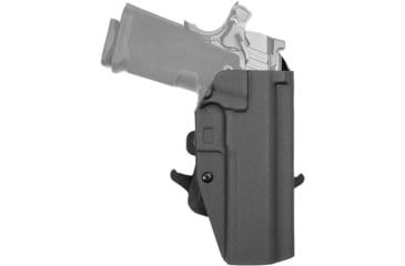 Image of We the People Holsters Kydex OWB Paddle Holster, Springfield XD Mod.2 Service 4in 9/40/45, Right Hand, Black, OWB-27-1000-R
