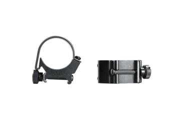 Image of Weaver Detachable Top Mount Rifle Scope Rings, Matte Black, 30mm, Low, 49121