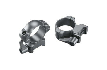 Image of Weaver Lever-Lok Rifle Scope Rings, 30 mm Tube, High, Matte, Black, 49335