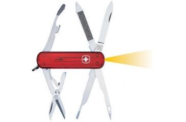 Image of Wenger Swiss Army Knife ToolChest MicroLight, Red 16190