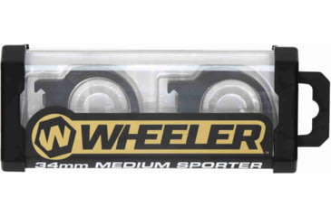 Image of Wheeler Engineering Delta Series Sporter Bi-Weaver Style/Pic Rings 34mm, Low, Black, 1133753