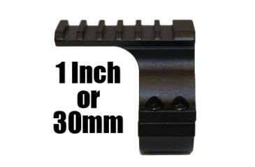 Image of Wicked Hunting Lights 1 in and 30mm Picatinny Scope Mount, W2033