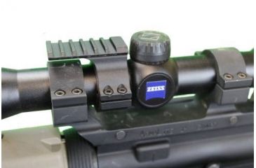 Image of Wicked Hunting Lights 1in &amp; 30mm Picatinny Scope Tube Mount, Black, W2033