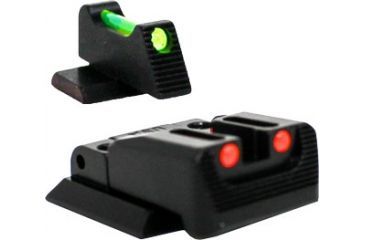 Image of Williams Gun Sight Target Pistol Sights For S&amp;W M&amp;P .22LR Compact, Green/Red, 71031