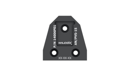 Image of Wilcox NVG Interface Shoe Adapter, PVS-15, Black, 14006G01