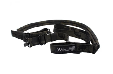 Image of Wilder Tactical Minimalist Padded Sling, QD Swivel, Multicam Black, MPSMCBQDS