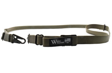 Image of Wilder Tactical Minimalist Padded Sling, HK Hook, Ranger Green, MPSRGHK