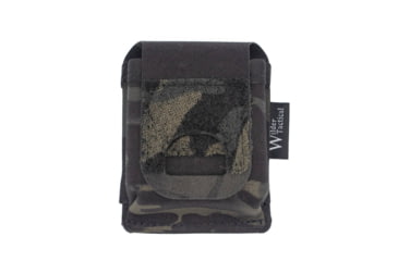 Image of Wilder Tactical Narco Single Pouch, Malice Clip, Multicam Black, NARCO01MCBFLMC