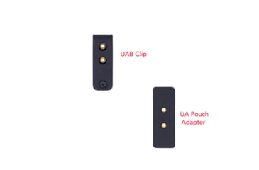 Image of Wilder Tactical Urban Assault Standard Pistol Magazine Pouch, UAB Clip, Black, UASSPBKUABMC