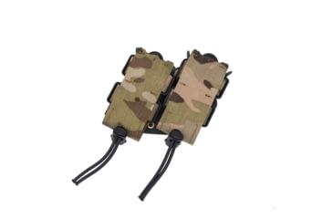 Image of Wilder Tactical Urban Assault Standard Rotating Double Pistol Magazine Pouch, Duty UAB Clip, Multicam, UASRDPMCDBC