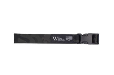 Image of Wilder Tactical Webbing Leg Strap, Plastic Buckle, Left Hand, Multicam Black, LSMCB1P-LH