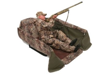 Image of WILDFOWLER Hunting Big Man Layout Blind Shadow Grass Low Profile, Shadow Grass WFO360SG