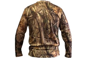 Image of Wildfowler Quick-Dry Long Sleeve Mens T-Shirt, Nature Brown, 2XL, QDLT-NB-2X