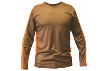 Image of WILDFOWLER Quick-Dry Long Sleeve Mens T-Shirt, Upland, 2X QDLTUPL-2X
