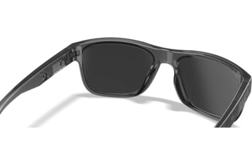 Image of Wiley X Active 6 Ovation Matte Sunglasses, Capture Polar Blue Mirror, Crystal Dark Grey Lens, AC6OFN19