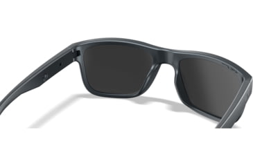 Image of Wiley X Active 6 Ovation Matte Sunglasses, Polar Green Mirror, Graphite Grey Lens, AC6OVN17