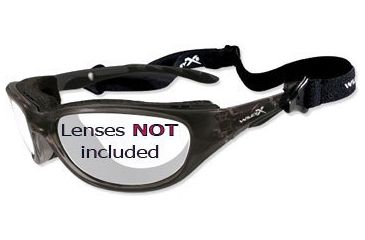 Image of Wiley X AirRage Sun Glasses Frame ONLY - Gloss Black Frame 696F