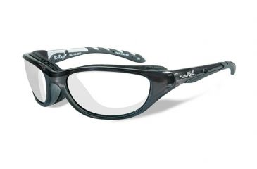 Image of Wiley X Airrage Progressive Prescription Sunglasses, Crystal Metallic Frame, 697FPR