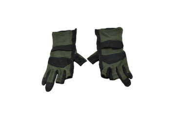 Image of Wiley X Aries Flight Gloves, Foliage Green, Medium, G312.ME