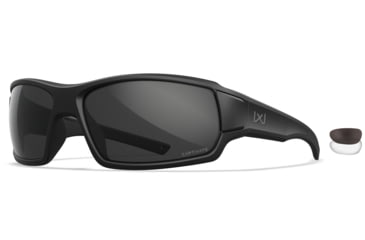 Image of Wiley X Changeable Series Breach XL 2.5 Captivate Sunglasses, Grey Lens, CHBRCCSXL
