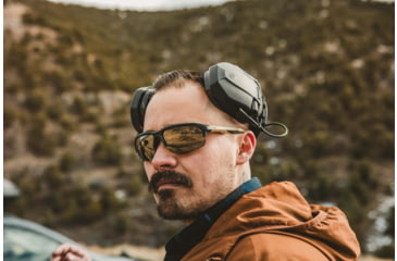 Image of Wiley X Changeable Series Jakl Captivate Non-Pol Sunglasses, Matte Black Frame, Tungsten Mirror Lens, CHJKL04