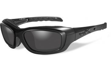 Image of Wiley X Gravity Sunglass Frame,Smoke Grey/Matte Black CCGRA01D